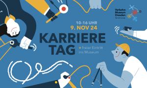 Grafik mit Schriftzug zum Karrieretag