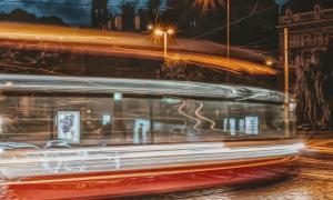 "Mobility in Transition" is the title of this year's Boysen-TU Dresden Summer School Tram runs through the city at night